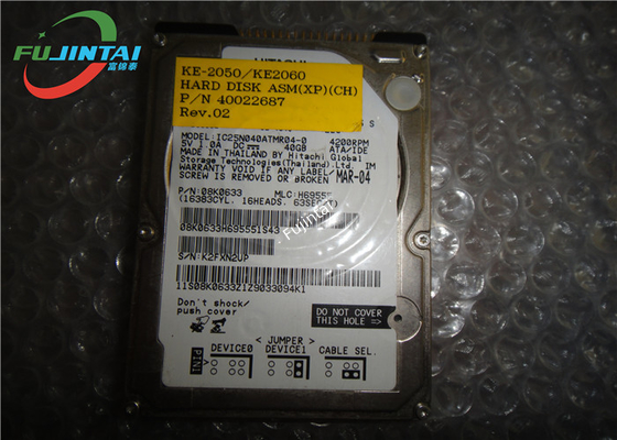 JUKI 2050 2060 ASMs XP ch 40022687 de disque dur de pièces de machine de SMT