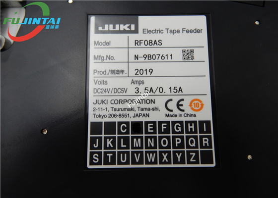 La surface de conducteur de JUKI RF08AS 40185761 RS-1 SMT a monté